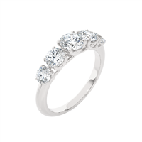 Ring Ama Woman in White Gold Diamante Lab Grown 0.50 Ct AMA-AN-1035-16-1,57 - AMA-AN-1035-16-1,57